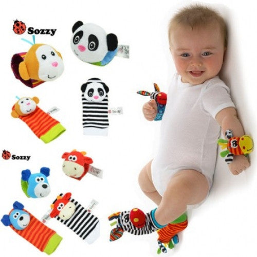 Baby Toy Baby Rattle Wrist Foot Finder Small Soft Children