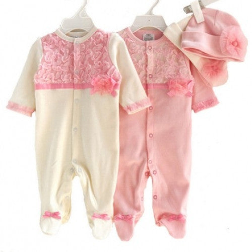 Jumpsuit Princess Style Newborn Baby Girl Clothes