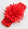 Baby Girls Lace Headband Chiffon Flower